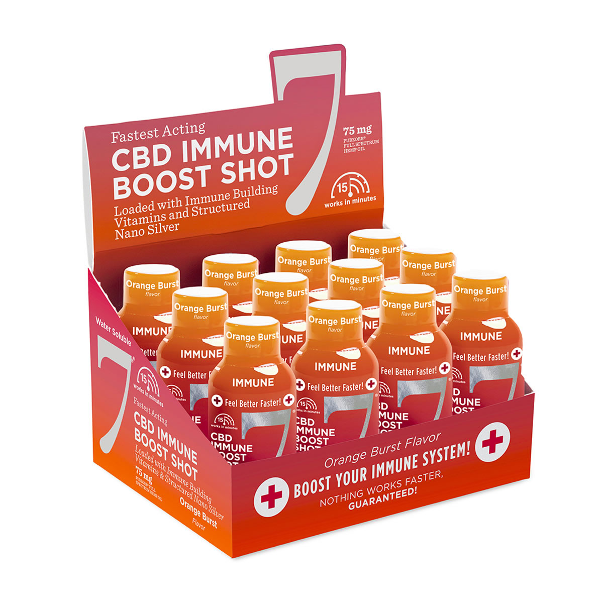7 CBD Immune Boost Shot - Image 2